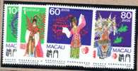 MACAO : TP N° 640/643 ** - Altri & Non Classificati