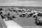 SAN BENEDETTO DEL TRONTO (Ascoli Piceno). Spiaggia. Vg. C/fr. Per ROMA Nel 1954. - Ascoli Piceno