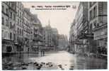 PARIS - VENISE (12) Inondations 1910, Faubourg (Saint) St-Antoine Pris De La Rue De Citeaux - Lég. Animée, 12e - District 12