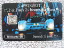 F409 - PEUGEOT 905 2 - Samedi 23h - 50 SC5 - 5 N° Impacts - 1993