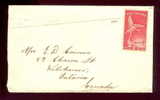 New Zealand Scott #  B31    On Cover To Kitchener Ontario Canada. Tied To Cover By 1948 Cancel...(DR2) - Usati