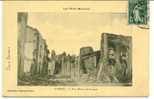 CPA NOMENY 54  Les Villes Martyres Rue Thierry De Boppart 1916 Guerre 1914 - Nomeny