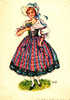 CPSM  Costume De Lorraine / Folklore / Dessin De Matija // 1/54-77 - Lorraine