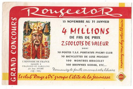 Buvard Rouge Et Or Grand Concours - R