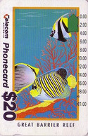 Télécarte Australie - ANIMAL - POISSON & Corail Coraux - FISH & Coral Phonecard - FISCH & Koralle Telefonkarte - 111 - Australia