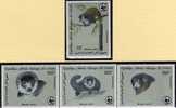 Dokumentation 1987 WWF-Set 48 Comoren 792/5 **,4 FDC+MKt. 46€ Mongozmaki-Lemur Naturschutz Wildlife Covers Cards COMORES - Collezioni (in Album)