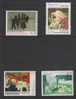France 1998 MNH, Art Painting, Full Set, Picasso, Delacroix, Duchamp, Paul Gaugin, - Picasso