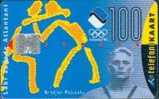 # ESTONIA ET36 Kristjan Palusalu 100 Sc7 03.96 Tres Bon Etat -sport- - Estland