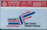 # THAILAND 05/12/35 Open Society Dynamic Economy 100 Landis&gyr   Tres Bon Etat - Thaïland