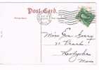 Postal, NEW YORK 1907 ( USA)  Post Card, Postkarte - Brieven En Documenten