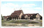 OLD FAITHFUL INN, YELLOWSTONE NATIONAL PARK, WYOMING ~  By HAYNES ~ ADVERTISING - Yellowstone