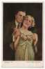 BILL FISHER - Love Couple, Old Postcard - Fisher, Bill