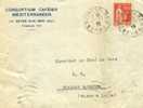 Paix N°283 Sur Lettre De La Seyne-sur-Mer à  Chalon-sur-Saône - 1932-39 Peace