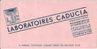 Buvard Laboratoires Caducia - Produits Pharmaceutiques