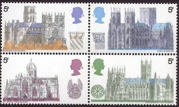 Pays : 200,6 (G-B) Yvert Et Tellier N° :   563-568 (**) NMH [CATHEDRALES] - Unused Stamps