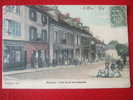 91- MENNECY - RUE DE LA CROIX BOISSEE - TRES BELLE ANIMATION ..Pharmacie ,Coiffeur , Hotel De La Renissance... - Mennecy