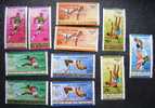 Burundi 1976 - SPORT - Montreal ' 76 - Olympic Summer Games - Set Of 11 - Verano 1976: Montréal