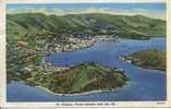 VIRGIN ISLANDS - ST THOMAS FROM THE AIR 1950 - Isole Vergine Britanniche