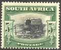 South Africa #31 A+b Mint Hinged 5sh From 1927-28 - Neufs