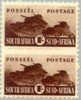 South Africa #97 Mint Hinged 1sh Vertical Pair From 1942 - Ongebruikt