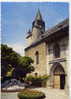 Près Bagnères--CAMPAN--L'église Et Le Monument Aux Morts, Cpsm Gd Format N° 3361  éd Jove - Campan