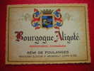 ETIQUETTE-BOURGOGNE ALIGOTE -APPELLATION CONTROLEE-REMI DE FOULANGES -NEGOCIANT-ELEVEUR A MEURSAULT -COTE D´OR - Bourgogne