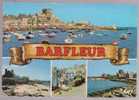 50 - BARFLEUR - Le Port Et Eglise - La Plage Et Quartier De La Masse - Barfleur