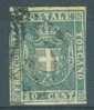 Filatelia ANTICHI STATI -  Toscana Governo Provvisorio 1860 - N° 20c - 20 Cent. Azzurro Grigio Verdastro Chiaro - Usato - Toskana
