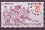 SAINT-PIERRE-ET-MIQUELON N° 545** NEUF SANS CHARNIERE    MUSICIENS ET EMBLEME - Andere & Zonder Classificatie