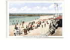 BAHAMAS Nassau, Plage, Paradise Bathing Beach, Colorisée, Ed Sand's Studio, 193? - Bahama's