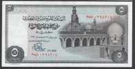 EGITTO (EGYPT)   : 5  Pounds - 1976-81 - P45 - XF - Egypte