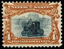 Etats-Unis / United States (Scott No. 296 - Voiture électrique / Electric Automobile) [**] VF - Unused Stamps