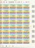 ALBERVILLE - BARCELONE  PAYS OLYPIQUES 1992  --  FEUILLE DE 40 TIMBRES A 2,50  FRANCS - Full Sheets