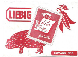 Buvard Liebig N° 3 Pois Au Lard - Suppen & Sossen