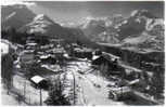 Carte Postale Suisse  Villars  Sous La Neige  Et Les Dents De Morcles  Glacier De Trient Trés Beau Plan - Villars-les-Moines