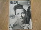 CINE - REVUE  N° 36 JANE RUSSELL - Cinéma