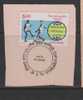 India FDC On Piece,  1986, World Cup Football Mexico, Soccer, Sports - 1986 – Mexique