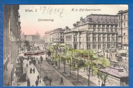 Österreich; Wien; K.k. Hof Operntheater; Kärntnerring; 1907 - Wien Mitte