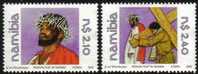 Namibia - 2000 Easter Passion Play Set (**) # SG 865-866 , Mi 1015-1016 - Ostern