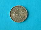 1911 - THREE PENCE - KM 24 ( For Grade, Please See Photo ) ! - Autres & Non Classés