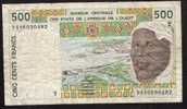 W.A.S. TOGO  P810Td   500   FRANCS    1994      FINE   NO P.h. ! - Togo