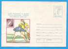 ROMANIA Postal Stationery Cover 1987 Rugby World Cup. Match Romania - France - Rugby