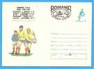 ROMANIA Postal Stationery Cover 1982. Romania F.I.R.A. Tournament Winner Rugby Edition 1982 - 1983 - Rugby