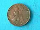 1853 - FARTHING / KM 725 ( For Grade, Please See Photo ) ! - B. 1 Farthing