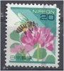 JAPAN 1992 Birds & Flora  - 20y Honey Bee  FU - Used Stamps