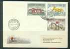 Transport - Motos - Hongrie  -  Lettre FDC De 1985 ° -  Timbres NON Dentelés - Motocyclettes - Tirage 630 Lettres - Moto