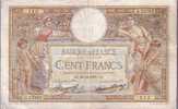 Billet - 100 Francs Merson - 29.10.1936 - Q.52282 - 100 F 1908-1939 ''Luc Olivier Merson''