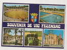 Vic-Fezensac (32) : 5 Vues Dont La Place Centrale Environ 1960 (animée). - Vic-Fezensac