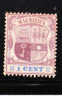 Mauritius 1895-1904 Coat Of Arms 1c Used - Maurice (1968-...)