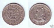Angola 50 Centavos 1927 - Angola